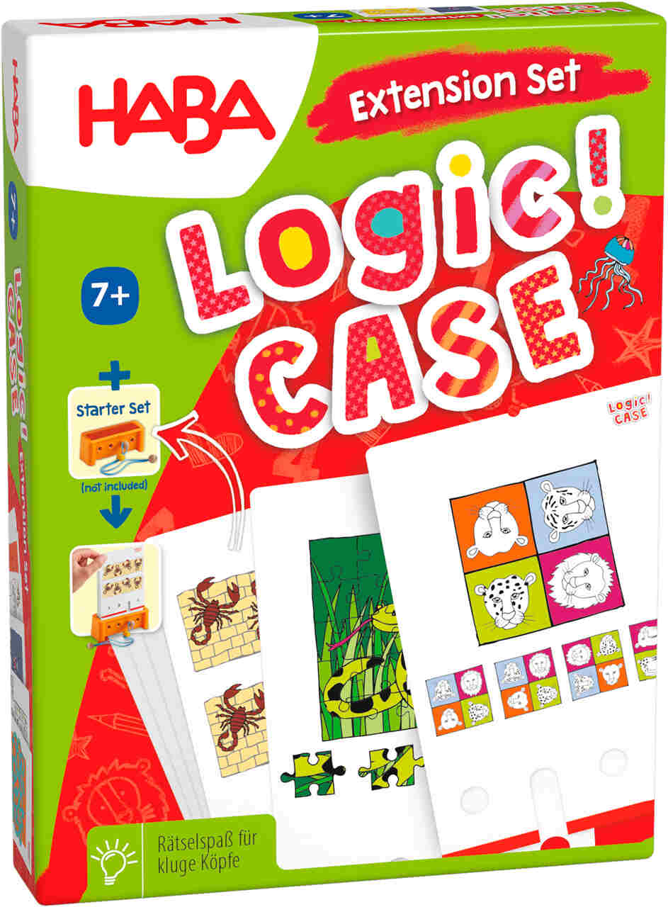 Gra logiczna Logic! CASE Expansion Set 7+ - Dzikie zwierzęta