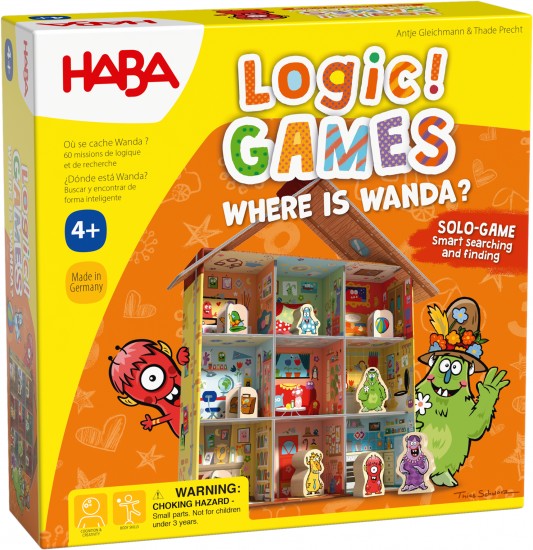 Gra logiczna Logic! GAMES - Gdzie jest Wanda?