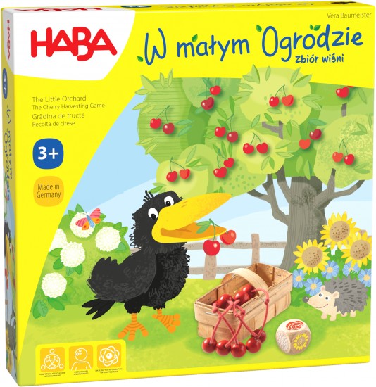 Gra HABA W małym ogrodzie. Zbiór wiśni (edycja polska)