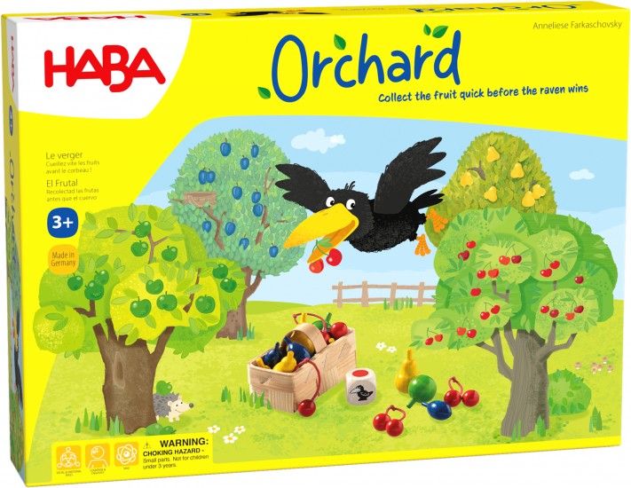 Gra HABA W ogrodzie (wersja angielska z polską instrukcją)