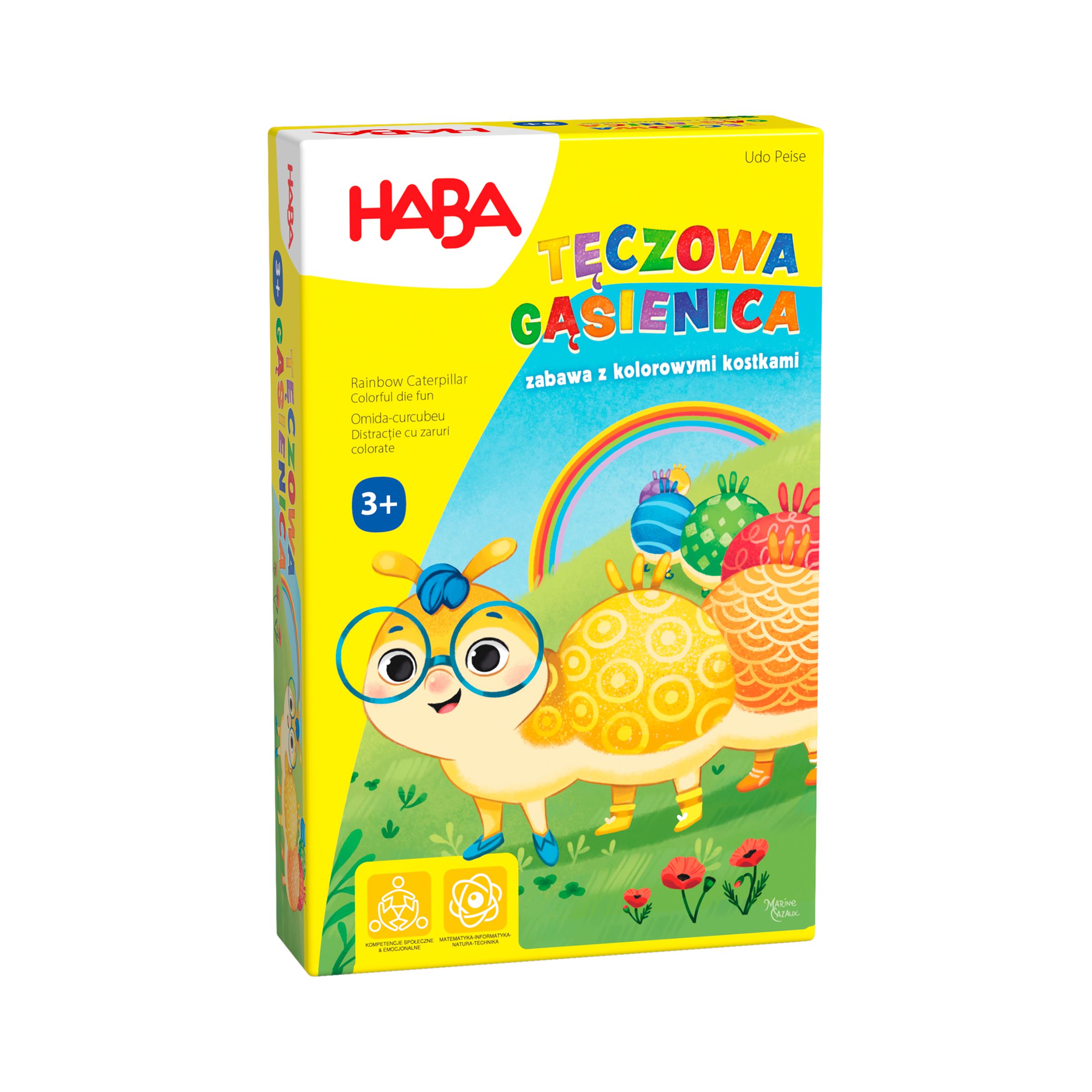 Tęczowa gąsienica