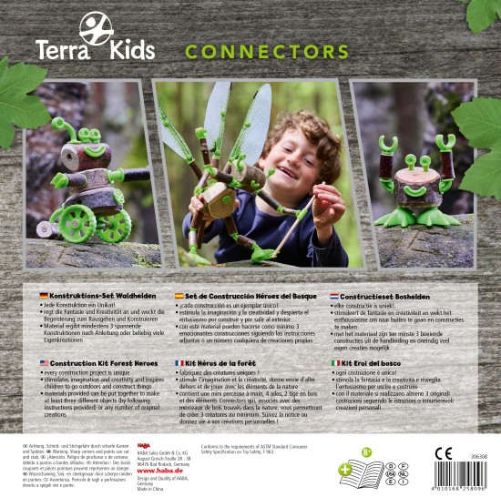 Terra Kids Connectors - zestaw konstrukcyjny Leśni bohaterowie